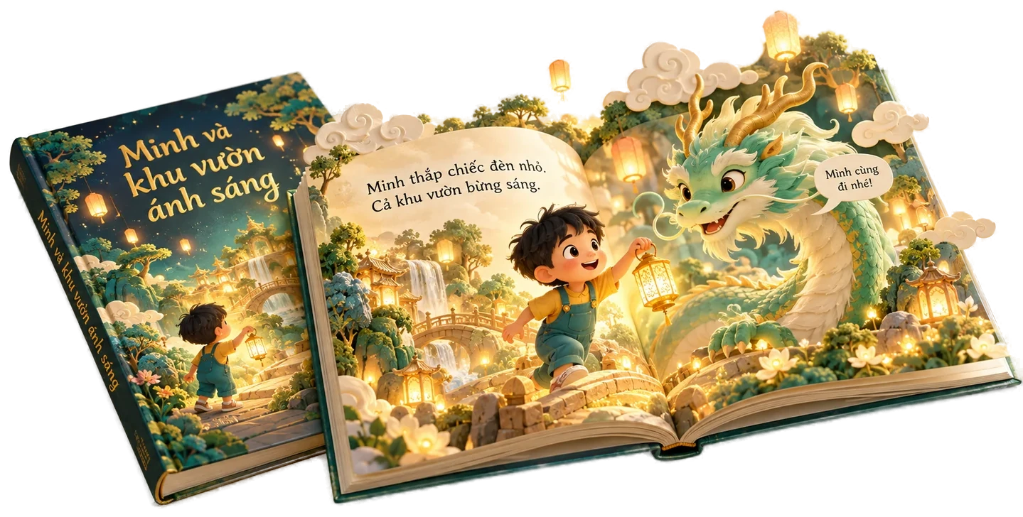 Cuốn sách truyện minh hoạ
